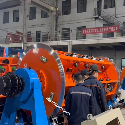 Jlk500/8+12+24 Жесткая натяжная машина с регулировкой напряжения провода на Hmi