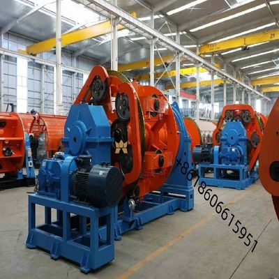 Ø45mm Max Stranding OD Wire Stranding Machine для изолированной проволоки Ø2.0-Ø8.0mm Требования к вводу