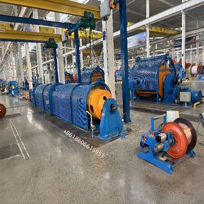 Энергоэффективность Машина для прокладки труб для производства кабелей JGG-500/1+6