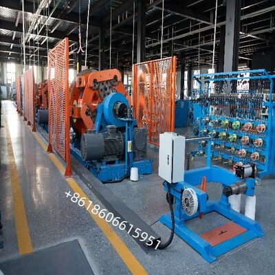 Сверхмощная планетарная крутильная машина для стабильного формирования пряди и снижения отходов материала с моделями JLY-400/500/630