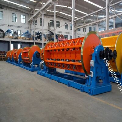 PLC Controlled Rigid Stranding Machine with Automatic Bobbin Loading and 1200 Meters per Minute Speed for Wire and Cable Production